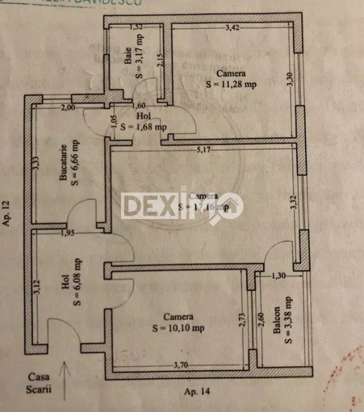 Apartament 3 Camere - Zona Far - Mobilat Complet - Centrala Gaze