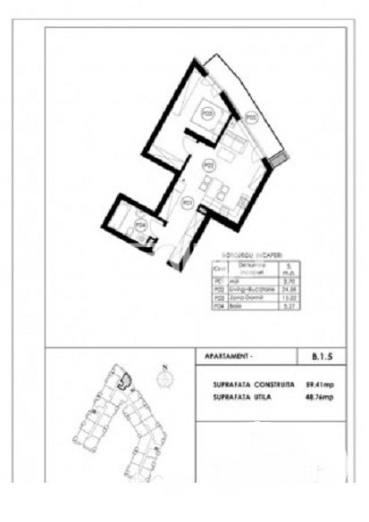 Apartament 2 Camere - Tomis Nord - La Cheie