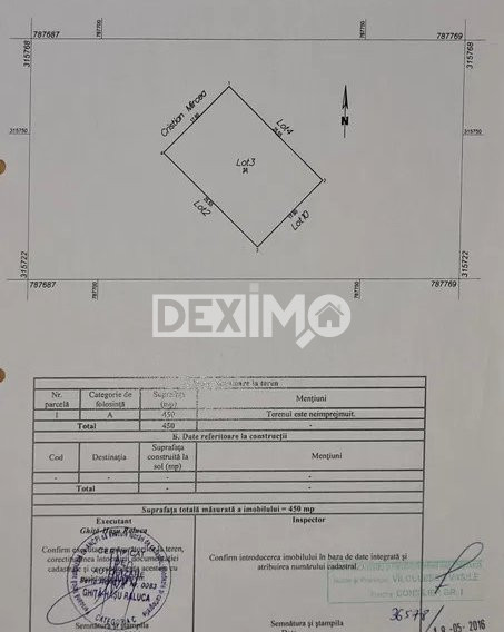 Teren - 450 MP - Mamaia Nord - Ideal Locuinta/Investitie