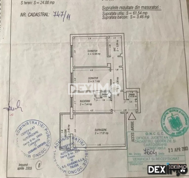 Apartament 3 Camere - Zona Icil - Boxa - Centrala Pe Gaze