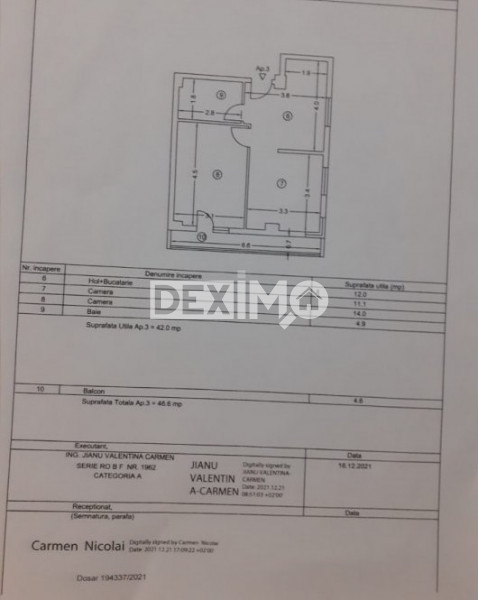 Apartament 2 Camere - Compozitori - Mobilat Complet - Loc Parcare