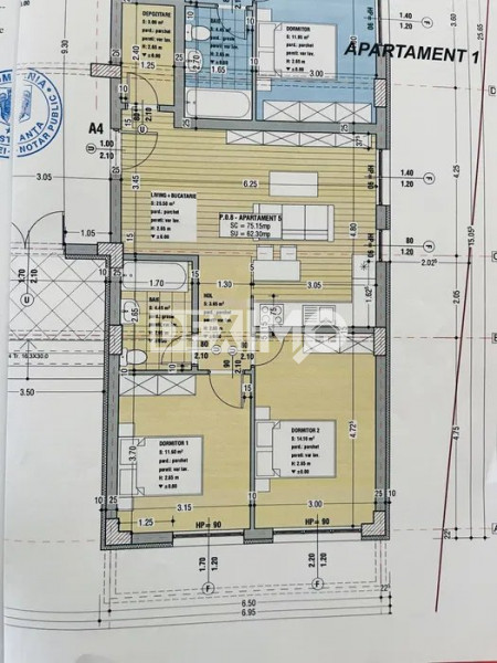 Apartament 3 Camere - Mamaia Nord - La Alb - Loc Parcare - Gradina