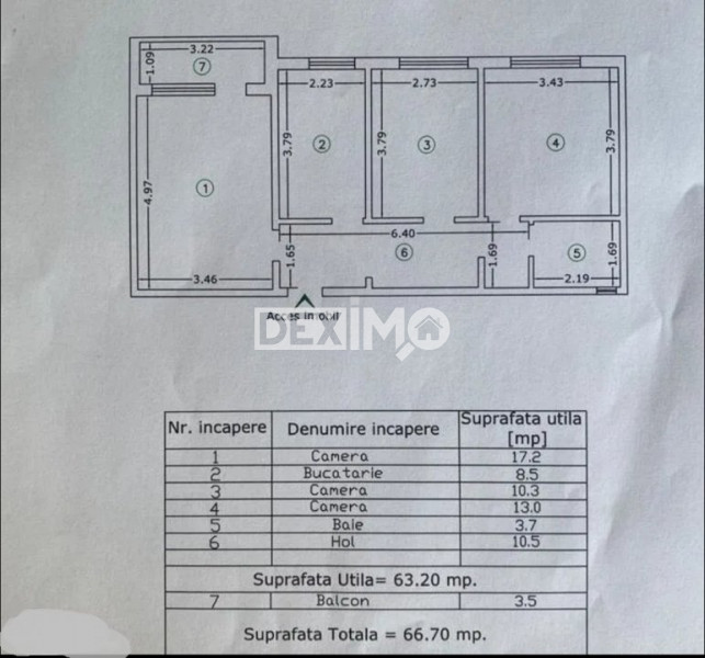 Apartamentul 2 Camere - Tomis Nord - Mobilat Complet