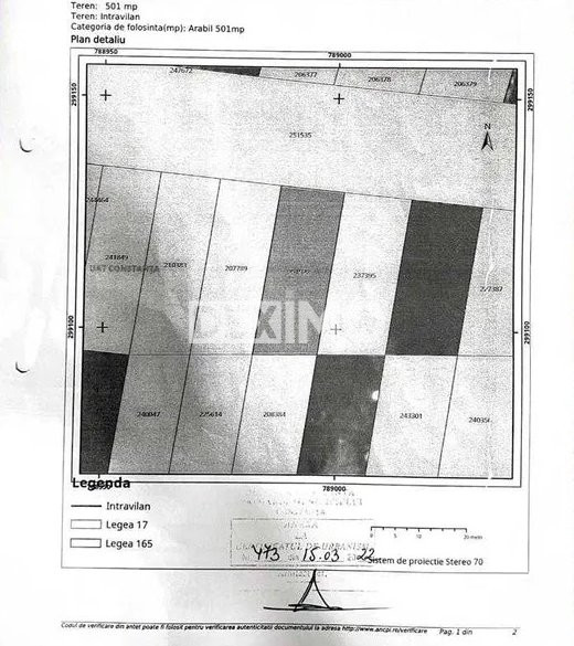 Teren - 501 MP - KM5 - Veterani - Ideal Constructie Locuinta