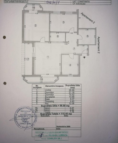 Apartament In Vila - Zona Universitate - Mobilat / Utilat - Aproape De Plaja