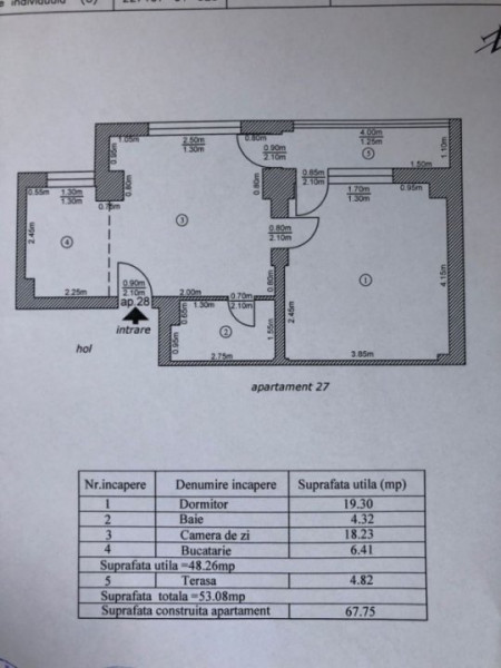 Apartament 2 Camere - Zona Kamsas - Etaj 4 