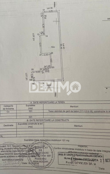 Apartament 3 Camere - Zona Compozitori - Curte 101MP - Loc Parcare