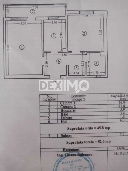 Apartament 2 Camere - Tomis Nord - Renovat - Partial Mobilat