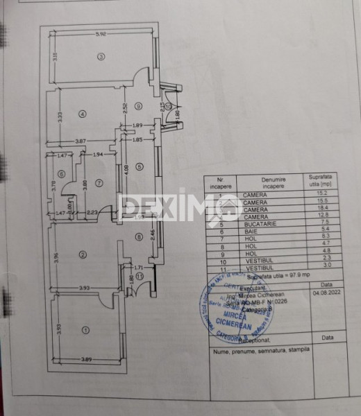 Casa 4 Camere - Bratianu - Caramida - Garaj - 2 Beciuri