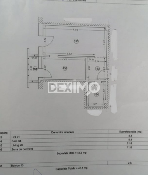 Apartament 2 Camere - Bloc Nou - Ultrafinisat