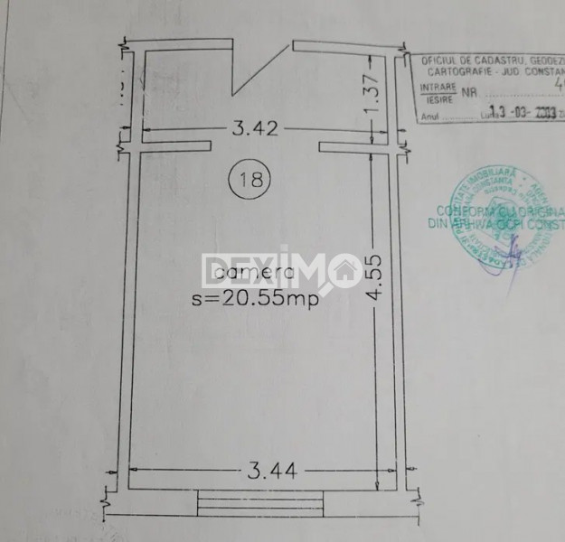 Garsoniera - Poarta 6 - Etaj 1
