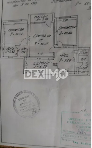 Apartament 3 Camere - Zona CET - Mobilat - Centrala Gaze