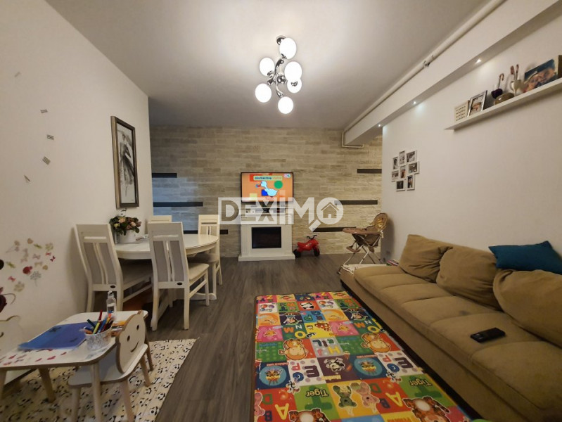 EXCLUSIV-TOMIS PLUS-Giratoriu-Apartament cu 3 camere mobilat lux etaj 1