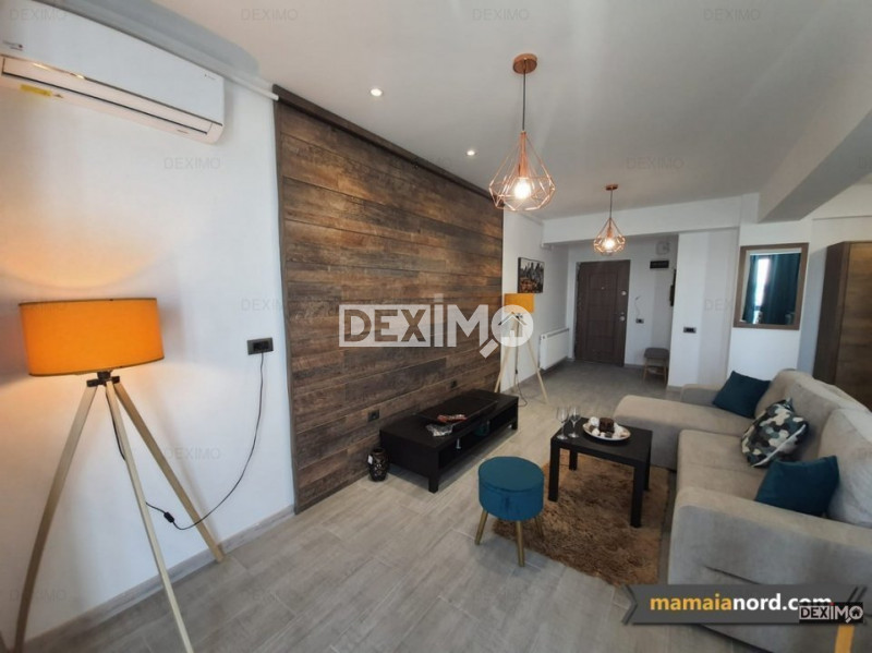 MAMAIA - Apartament 2 Camere - Mobilat/Utilat Lux - Vedere La Mare si Lac