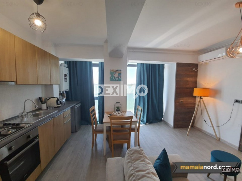 MAMAIA - Apartament 2 Camere - Mobilat/Utilat Lux - Vedere La Mare si Lac