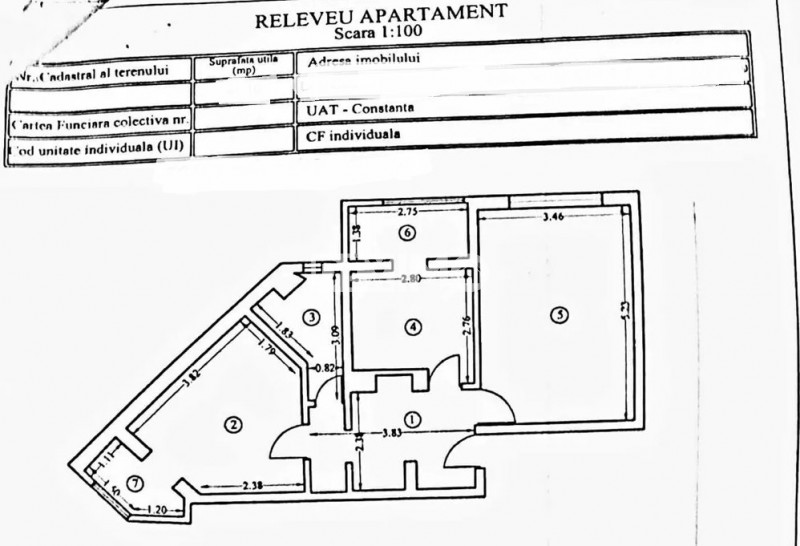 Apartament 2 Camere - KM 5 - Etaj 2 - Gaze La Aragaz