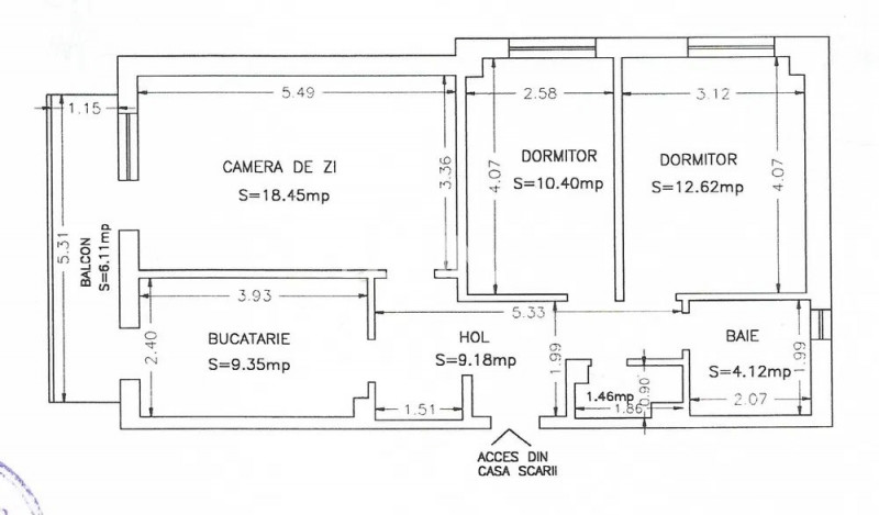 Apartament 3 Camere - Zona Eden - Gaze La Aragaz