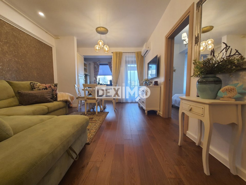 MAMAIA-PLAJA AZIMUTH-APARTAMENT 2 CAMERE LUX 50 M PANA LA PLAJA LOC PARCARE