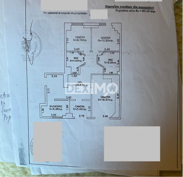 Apartament Ultraspatios - Cora Bratianu - Ultrafinisat - Centrala Pe Gaze