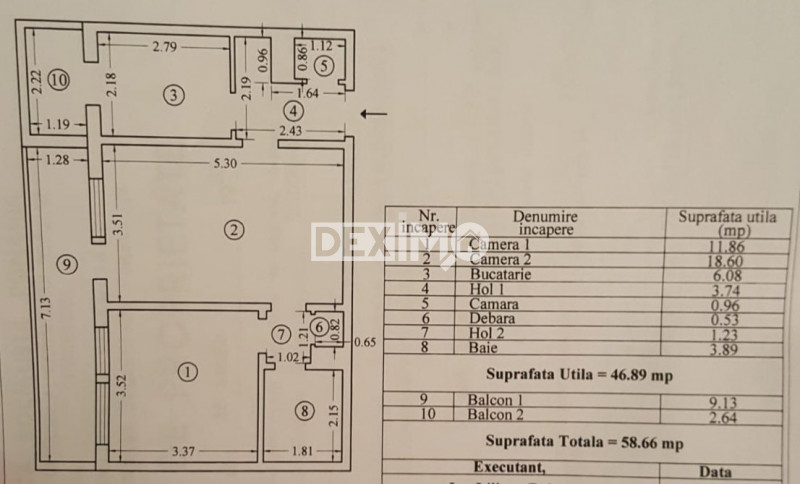 Apartament 2 Camere - Centru - Ferdinand - Renovat Complet