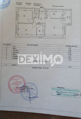Apartament 3 Camere - Tomis Plus - Ultrafinisat - Boxa - Loc Parcare