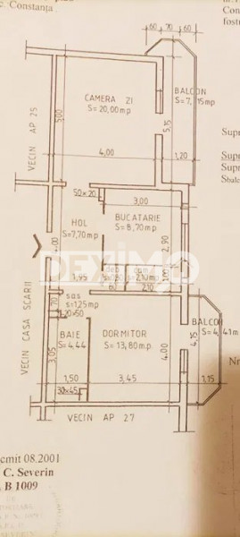 Apartament 2 Camere - Tomis Nord-Vaporas - Imbunatatiri- Mobilat - Centrala Gaze