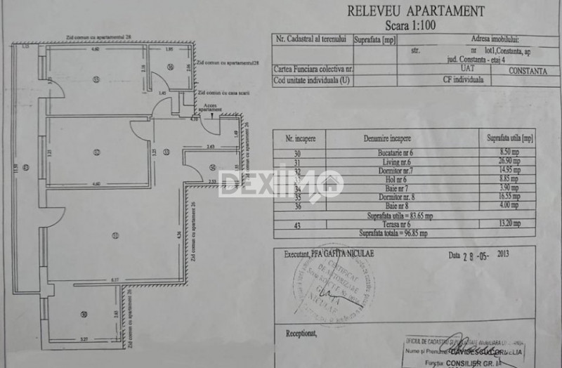 Apartament 3 Camere - Kamsas - Modern - Lift - Etajul 4 Cu POD