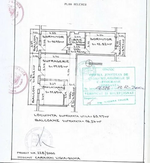 Apartament 3 Camere - Centru - Vedere La Mare