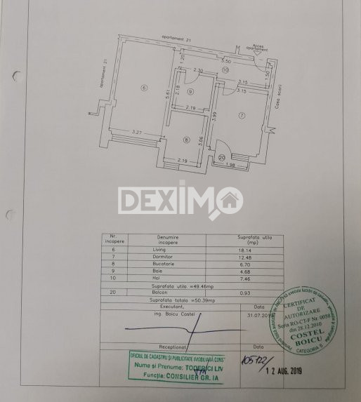 Apartament 2 Camere - Mamaia Nord - Mobilat LUX - Loc Parcare