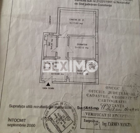 Apartament 2 Camere Decomandate - Zona Capitol - Parter - Mobilat