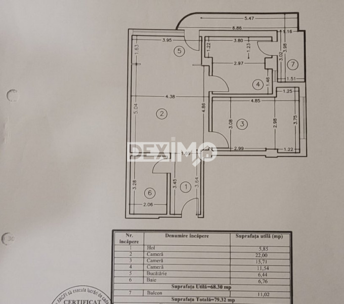 Apartament 3 Camere - Vivo Mall - Ultrafinisat - Loc De Parcare