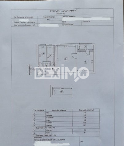 Apartament 2 Camere - ICIL - Etaj 1 - Centrala Pe Gaze - Boxa