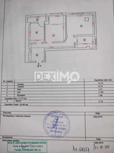 Apartament 2 Camere - Inel 2 - Bloc Nou - Mobilat Complet