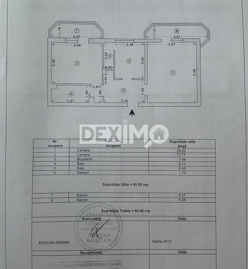 Apartament 2 Camere Transformat In 3 - Institutul De Marina - Mobilat Complet