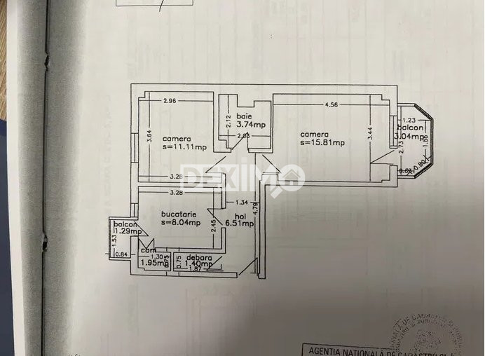 Apartament 2 Camere - Capitol - Nemobilat - Gaze La Usa
