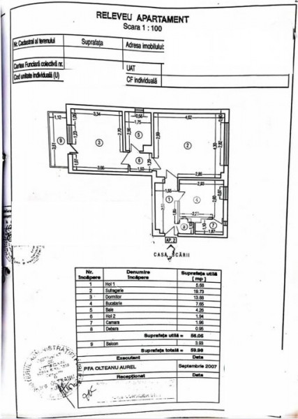 Apartament 2 Camere - Faleza Nord - Plaja Trei Papuci - Mobilat 