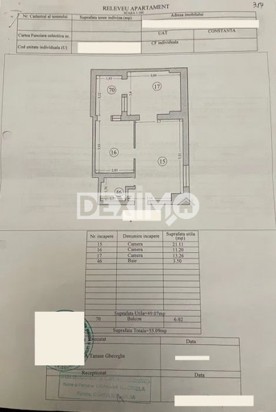 Apartament 3 Camere - Casa De Cultura - Bloc Nou - Ultrafinisat