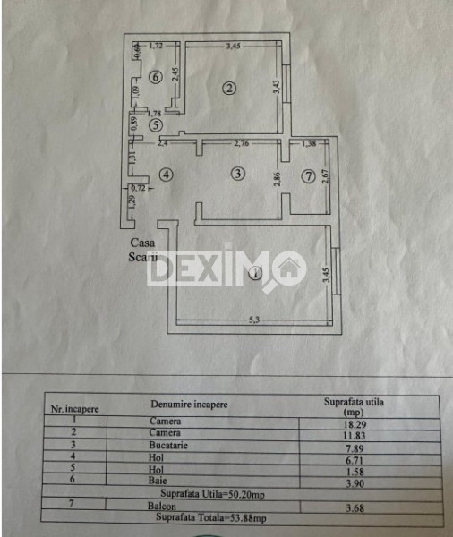 Apartament 2 Camere - Km 4-5 - Mobilat Complet - Centrala Pe Gaze