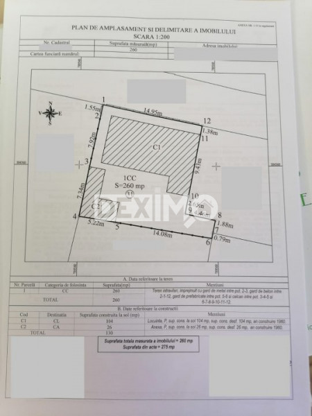 Casa 5 Camere - Coiciu - Institutul De Marina - Centrala Pe Gaze - Garaj