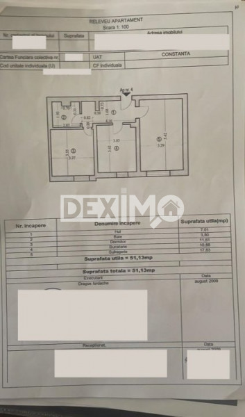 Apartament 2 Camere - Ultracentral Capitol - Renovat Integral - Mobilat Lux