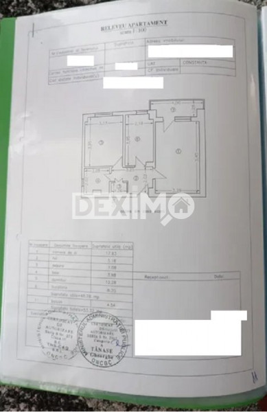 DELFINARIU-Apartament 2 Camere - Mobilat - Centrala Pe Gaze