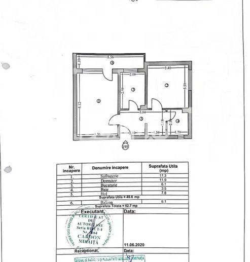 Apartament 2 Camere Decomandate - Tomis Nord - Etaj 2 - Centrala Pe Gaze