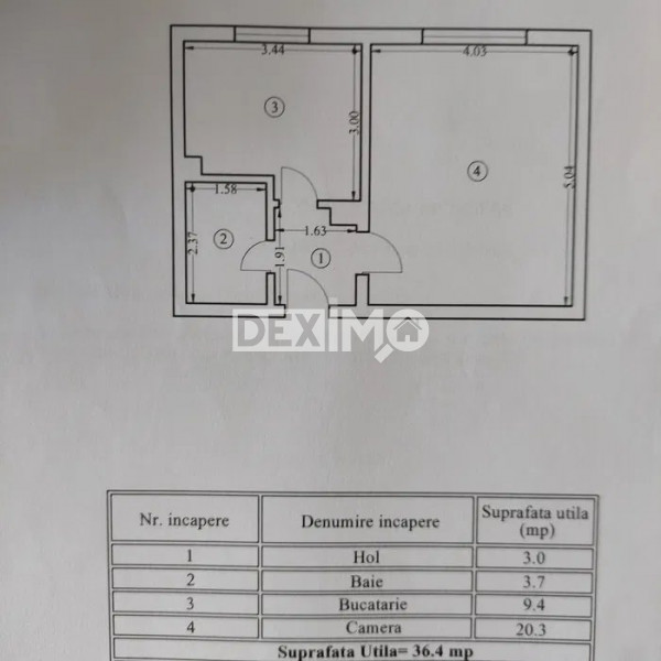 Garsoniera - Institutul De Marina - Parter - Centrala Pe Gaze