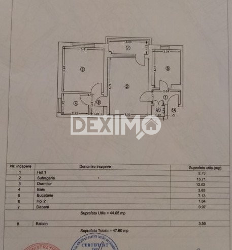 Apartament 2 Camere  - Tomis I - Mobilat Complet