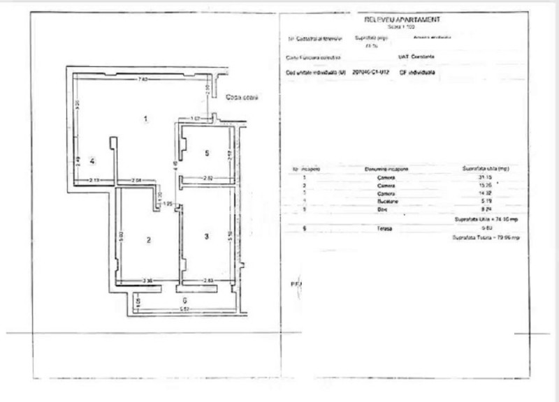Apartament 3 Camere - Tomis Plus - Ultrafinisat - Mobilat Complet