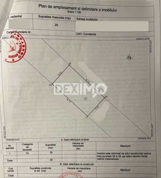 Garsoniera - Zona Tomis Plus  - Curte Privata 20 Mp - Mobilata Complet