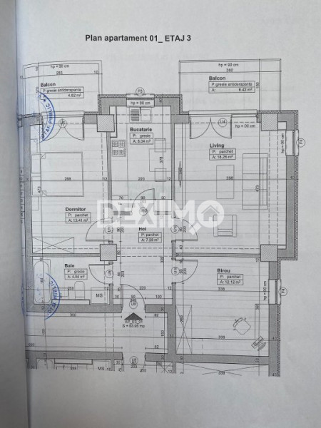 Apartament 3 Camere - Tomis Plus - Maurer Residence - Boxa - Loc Parcare
