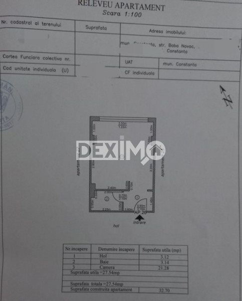 Garsoniera - Zona Baba Novac - Renovata - Mobilata Complet