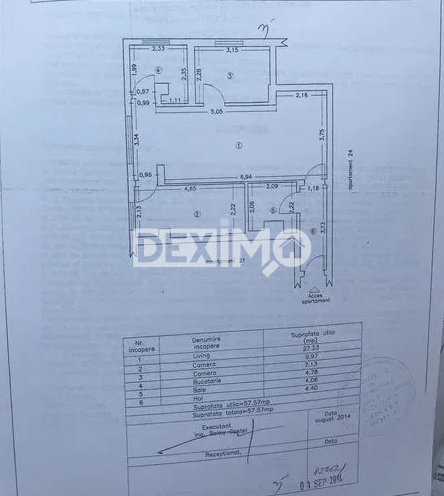Apartament 3 Camere - Zona Compozitori - Mobilat Complet - Garaj