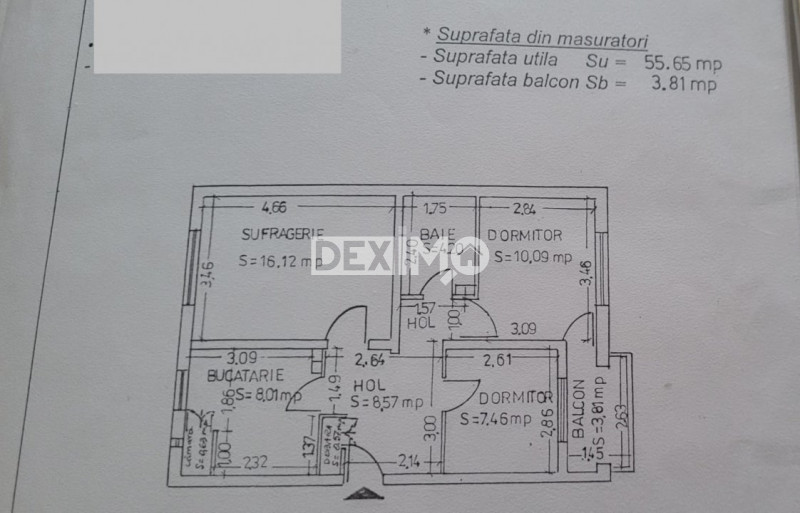 Apartament 3 Camere - Zona Inel 2 - Mobilat - Centrala Pe Gaze